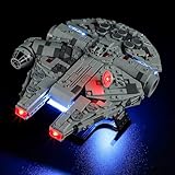 YEABRICKS LED Licht für Lego-75375 Star Wars Millennium Falcon Bausteine Modell (Lego Set Nicht enthalten)