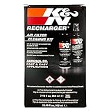 K&N REINIGER & OEL-SET 99-5003 EU KFZ und Motorrad,Schwarz