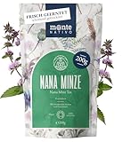 Nana Minze Tee Monte Nativo (200 g) - Spearmint Tee schonend getrocknet zur jeder Zeit - 100% rein und natürlich Minztee - Nanaminze als Kräutertee oder als Tee Geschenk - Früchtetee