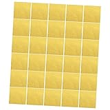 Alipis 500 Stück Bonbonpapier Aus Folie Zuckerfolie Blechfolie Schokoladenpapier Gold Schokoladenherstellung Bonbonpapier Für Schokolade Bonbonpapier Schokolade Golden