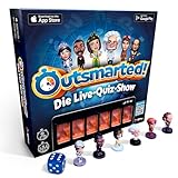 Outsmarted – Die Live-Quizshow: Premium-Edition für Familien – 10.000+ Multimedia-Fragen, Updates, Spiele für Erwachsene, Jugendliche & Kinder – Remote-Brettspiel ab 8 Jahren