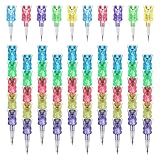 HONITANO Stapelbare Bleistifte 15 Stück Bär Design Holzbleistifte Schreiblernbleistifte für Schule Partygeschenk