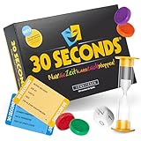 DENKRIESEN - 30 Seconds® - Nur die Zeit kann euch stoppen! | Ab 12 Jahren | 3+ Spieler | Brettspiel | Partyspiele für Erwachsene | Familienspiele | Bis zu 16 Spieler | 2400 Begriffe