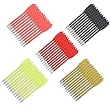 ELONG OUTDOOR 60 Stücke Armbrustbolzen Armbrust 50-80lb Mini Zielpfeile Bogenschießen Pistole Angeln Jagd 6,3' Stahlspitzen Jagd Ziel Übung Plinking