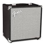 Fender Rumble 25 V3 Combo Bassverstärker, ideal für E-Bass, Übungsverstärker für Zuhause & Proben, kraftvoller Sound, Kopfhöreranschluss, leistungsstarke 25W, kompakt, tragbar, EQ-Regler