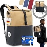 Forrider 3in1 Fahrradtasche für Gepäckträger mit Rucksack Wasserdicht 27L I Gepäckträgertasche Reflektierend I Sattel Tasche fürs Fahrrad