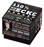 moses. 110% um die Ecke Denken – 100 abwechslungsreiche Aufgaben und Rätsel für kreative Denkanstöße von Georg Schumacher, inspirierende Rätselbox für Jugendliche ab 12 Jahren und Erwachsene