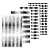 Kryzulax Glitzersteine Selbstklebend,1792 Stück Strasssteine Selbstklebend,3/4/5/6mm Runde Schmucksteine,Hitzefix Strasssteine zum Basteln,für Gesichts,Nägel Deko Und Urlaubszubehör(Schwarz)