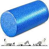 Yes4All Hochdichter EPP Runder Rücken-Foam Roller, Trainingsrolle für Yoga, Pilates & Dehnen – 30, 45, 60, 90 cm