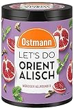 Ostmann Gewürze - Let's Do Orientalisch | Gewürzzubereitung für Couscous, Reis- oder Fleischgerichte | Würziger Allrounder mir Kreuzkümmel, Zimt und Koriander | 60 g in recyclebarer Metalldose