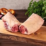 WURSTBARON® Schweinshaxe - 4er Set 3kg - Ideal für den Sonntagsbraten MIT Knochen