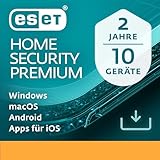 ESET HOME Security Premium 2025 | 10 Geräte | 2 Jahre | inklusive Passwort Manager, Datenverschlüsselung, Browserschutz & Privatsphäre | Windows, MacOs, Android oder iOS | Aktivierungscode per E-Mail