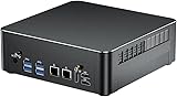 Thdeukoty Mini PC mit Core i9-9880H 2,3 bis zu 4,8GHz, 64G DDR4 2T NVME SSD, Windows 11 Pro Desktop Computer, DP*1, HDMI*2 Unterstützung Triple Display, Optical, Dual 2,5G LAN, WiFi6E/BT5,3,VESA