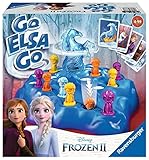 Ravensburger 20425 - Disney Frozen 2 Go Elsa Go, Klassiker in neuem Design für 2-4 Spieler, Kinderspiel ab 4 Jahren, Eiskönigin 2