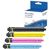 Woungzha Cartuccia Toner Ricoh IM C4500 C6000, kompatibel für Ricoh IM C4500 IM C6000 842279 842280 842281 842282 für IMC4500 IMC6000 Drucker (4 Packungen)