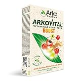 Arkovital® Boost 24 Kautabletten [pflanzlichen Ursprungs für bessere Assimilation] [Trägt zur körperlichen und geistigen Leistungsfähigkeit bei] [Eleutherococcus, Guarana ] [Nahrungsergänzungsmittel]