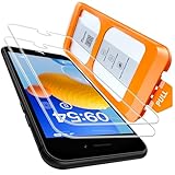 TOCOL für iPhone SE 2022/2020 für Panzerglas, für iPhone 8/7 / 6 / 6s für Panzerglas, Auto-Installation 9H Stoßfest Kratzfest Anti-Fingerabdruck Anti-Bläschen folie, Kompatibel mit Hülle, 2 Stück