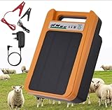 GJCrafts Solarbetriebener Elektrozaungenerator