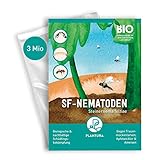 Plantura SF-Nematoden gegen Trauermücken, für 3 m²/ ca. 30 Pflanzen, 3 Mio Nützlinge