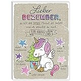 H:) PPY life Adventskalender Motiv „Einhorn“ | 26 cm x 35 cm, Schoko-Adventskalender, 75 g | Adventskalender Schokolade, Adventskalender Kinder, Adventskalender Mädchen | 51127