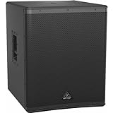 Behringer DR18SUB Aktiv-PA-Subwoofer, 2400 W, 45,7 cm (18 Zoll), mit integrierter Stereo-Frequenzweiche