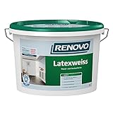 Latexweiss Latexfarbe 5 L Matt Renovo Wand Deckenfarbe