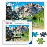 Ravensburger Puzzle 12000363 1000 Teile - Pragser Wildsee, Dolomiten, Südtirol - Puzzle für Erwachsene und Kinder ab 14 Jahren, Landschafts-Motiv, [Exklusiv bei Amazon]