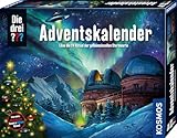 Die DREI ??? Adventskalender 2025 von Kosmos 632656, Löse die 24 Rätsel der geheimnisvollen Sternwarte, Spielzeug- und Rätsel-Adventskalender für Kinder, Fragezeichen