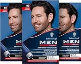 Schwarzkopf Men Perfect Anti-Grau Tönungs-Gel 90 Schwarz (80 ml), Haarfarbe für Männer blendet graue Haare aus, Anti-Grau Tönung für ein natürlich aussehendes Ergebnis