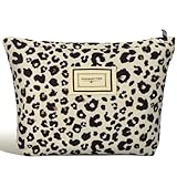 Kosmetiktasche Damen Make Up Tasche Cord mit Reißverschluss Multifunktionale Reisen Kulturtasche Kulturbeutel Schminktasche Taschen Organizer für Damen und Mädchen