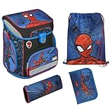 Scooli EasyFit Schulranzen-Set Spiderman 5tlg.
