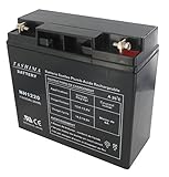 Tashima - Motorrad Batterie NH1220 / NH1218 12V 20Ah, Schwarz