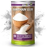 Vita2You Xanthan Gum 250g - Bindemittel - Glutenfrei - Xanthan Pulver in Lebensmittelqualität - Stabilisator - Vegan - Premium Qualität