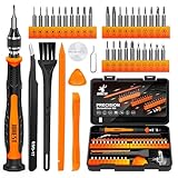 JOREST 38Pcs Feinmechaniker Schraubendreher Set, Mini Werkzeug mit Torx T5 T6 T8 T9 T10 T20, usw, Reparatur Kit für iphone, ipad, Switch, PS4, Xbox, Laptop, Macbook, Computer, Brille, Uhren, usw