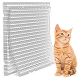 10 Stück Dornengitter Gegen Katzen - 42x32 cm Katzenabwehr Matte für Innen- und Außenbereich, ideal zur Katzenschutz auf Garten, Beete, Balkonsims und Terrassen