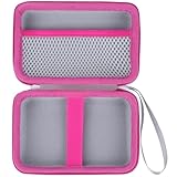 RIYADAone Hartschalen Schutzhülle Tasche Geeignet für Kodak Printomatic Sofortbild-Digitalkamera in Vollfarbe (Weiß + Rosenrot)