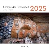 Schätze der Menschheit - KUNTH 365-Tage-Abreißkalender 2025: Tägliche Inspiration in Bild und Text. Kalender zum Aufhängen oder Aufstellen.