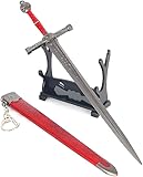 FBHFSUIEF Elden Ring Lordsworns Großschwert-Replik – Vollmetall-Ritterschwert (21,1 cm)