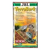 JBL TerraBark 71023 Bodensubstrat, für Wald und Regenwaldterrarien, Pinienrinde, 20 - 30 mm, 20 l