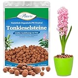 Riare 5L Blähton Für Pflanzen Organische Blähtonkiesel Hydrokultur Granulat Tnkugeln Pflanzen Tongranulat für Zimmerpflanzen Topfpflanzen Orchideen und Andere Gartenutensilien (5L)