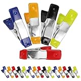 PAMINGONO Robuste Metallfederklemmen 25 Stück Kleine Vielseitige Clips für Holzbearbeitung Heimwerkerprojekte und Garten Gleichmäßige Klemmkraft Tragbar Mehrfarbig