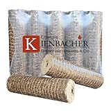 30kg Nestro mit Zugloch im Paket Holzbriketts Laubholz Brenn Kamin Ofen Heiz Holz Gluthalter Nestro Brikett Rund | Energie Kienbacher (3x10kg)