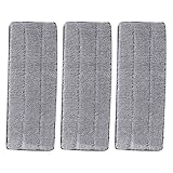 Wischer mit Sprühfunktion, Sprühwischer Bodenwischer mit Wassertank 360 Grad Rotierender Wischmopp Spray Mop mit 2 Waschbaren Mikrofaser Pads für Schnelle Reinigung Hartholz, Marmor, Laminat, Fliesen