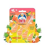 WC-Ente Active Clean, WC Duftspüler-Einhänger, WC Reiniger, Tropical Summer, Limited Edition, 8er Pack (8 x 38,6 g)