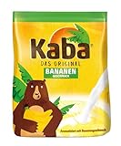 Kaba Banane 400g Beutel Trinkpulver, das Original Bananenmilch-Pulver zum Anrühren in kalter und warmer Milch