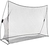 Amazon Basics Golf-Trainingsnetz, tragbar, 3,05 x 2,13 m, Schwarz