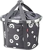 KLICKfix Unisex Fahrradtasche, bubbles anthra, 0303BA, 35 x 28 x 5 cm, Bubble Anthracite