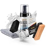 ShinyChiefs ALCANTARA Reiniger Set- Aktivschaumreiniger für Autositze - Alcantara Pflegemittel und Reiniger Auto, Mikrofaser und Textilien - Polsterreiniger für Autositze, 200ml