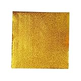 TIDTALEO 500 Stück Goldene Schokoladenbonbons Exquisites Origami-papier Geschenkverpackungspapier Goldenes Seidenpapier Für Geschenktüten Bonbon- Wrapper Bunt Diy Verführerisch Tee Geschenk