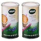 Naturata Bio Lupinenkaffee Instant Dose, mittlere Röstung,100 g (Packung mit 2)